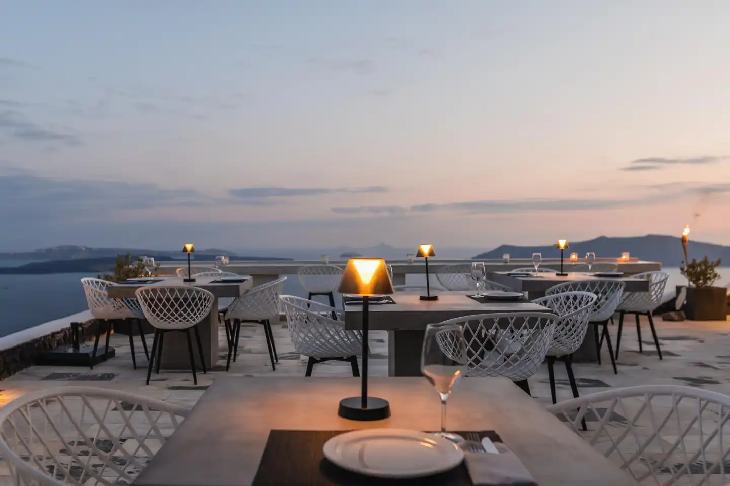 CSky Hotel Santorini Hotel Terrasse