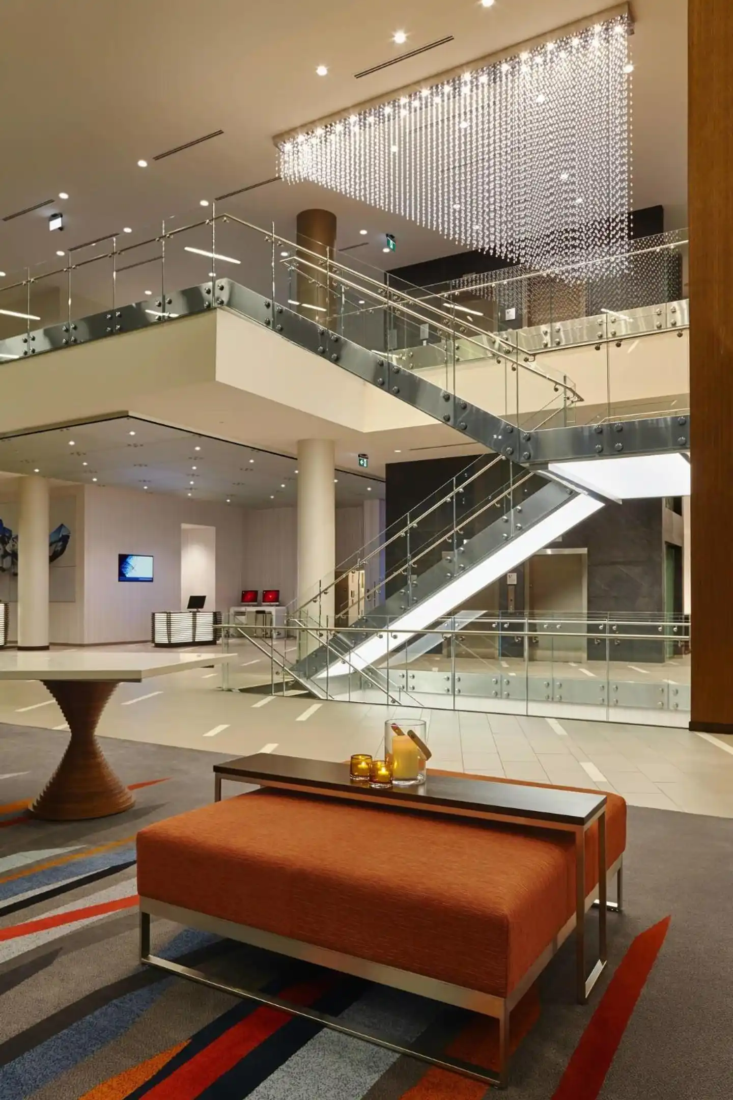Calgary Airport Marriott In-Terminal Hotel Lobby