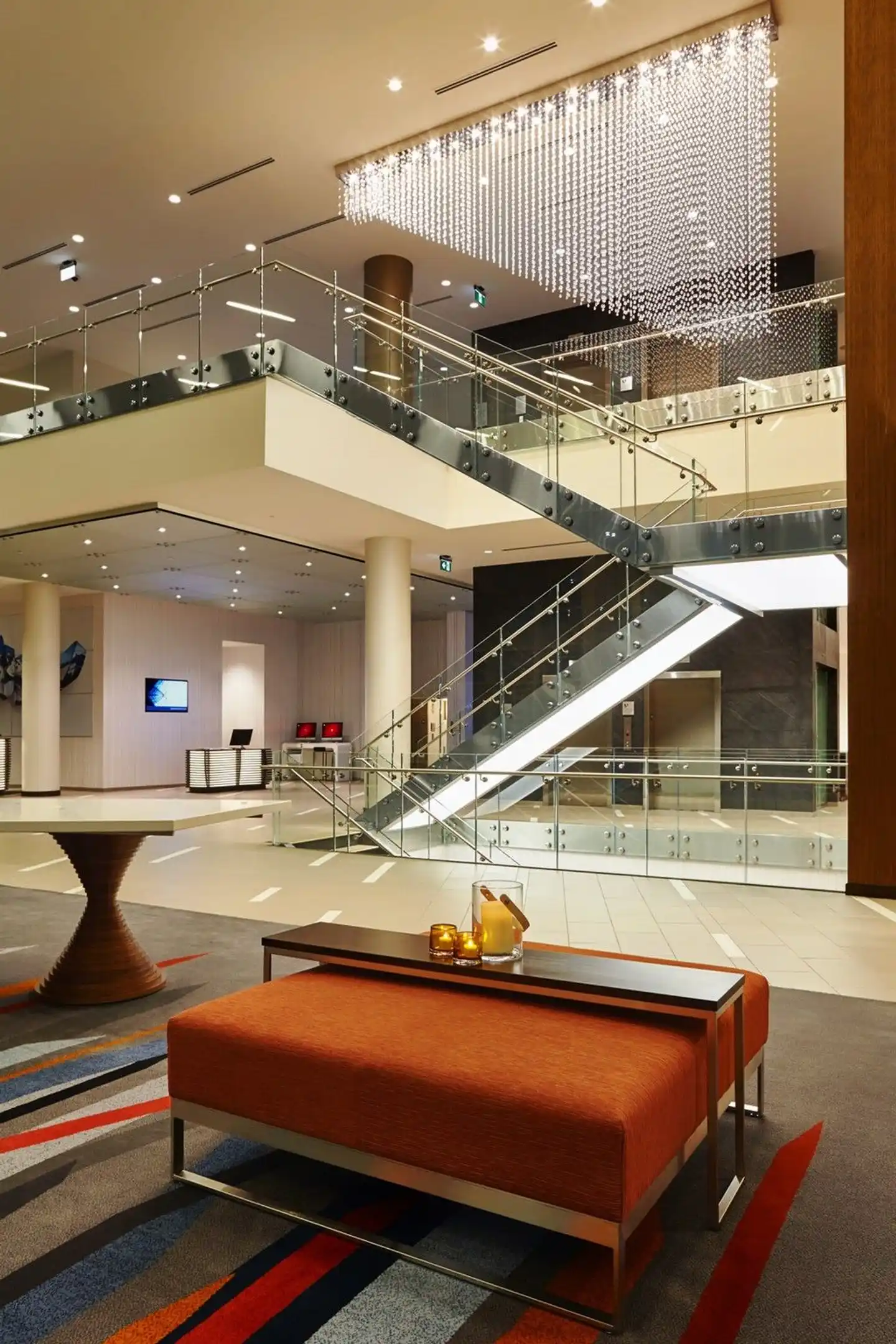 Calgary Airport Marriott In-Terminal Hotel Lobby