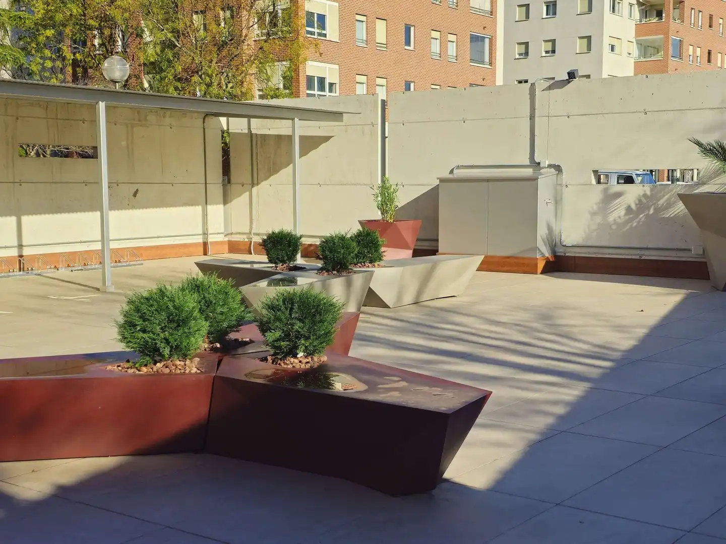 ibis budget Vitoria Gasteiz Terrasse