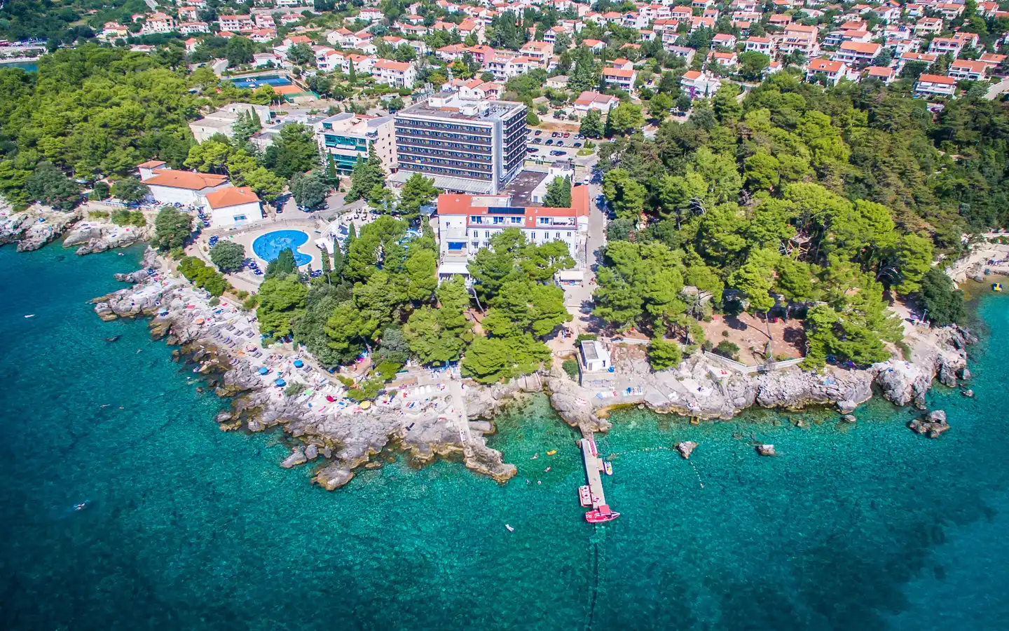 Draica Hotel Aussenansicht