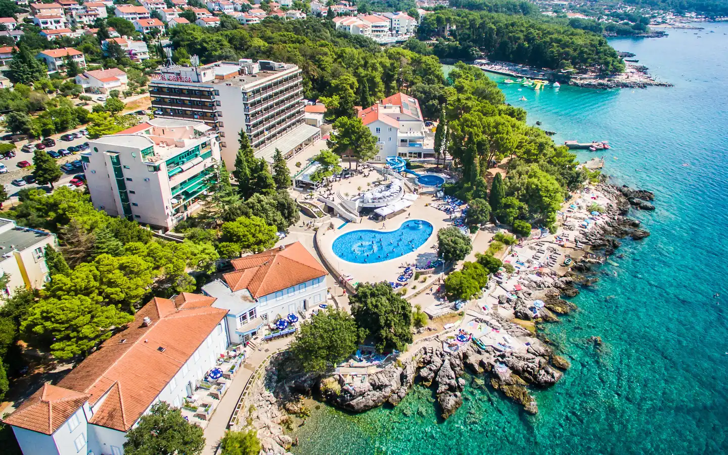Draica Hotel Aussenansicht