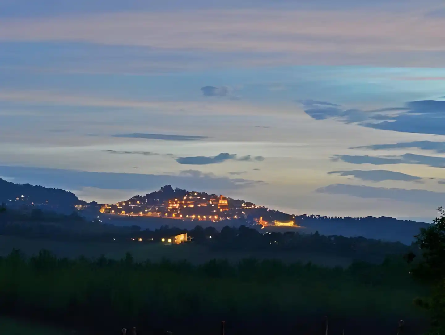 Agriturismo al Colle Landschaft