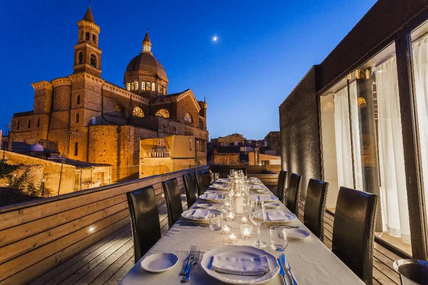 Alba Palace Hotel Terrasse