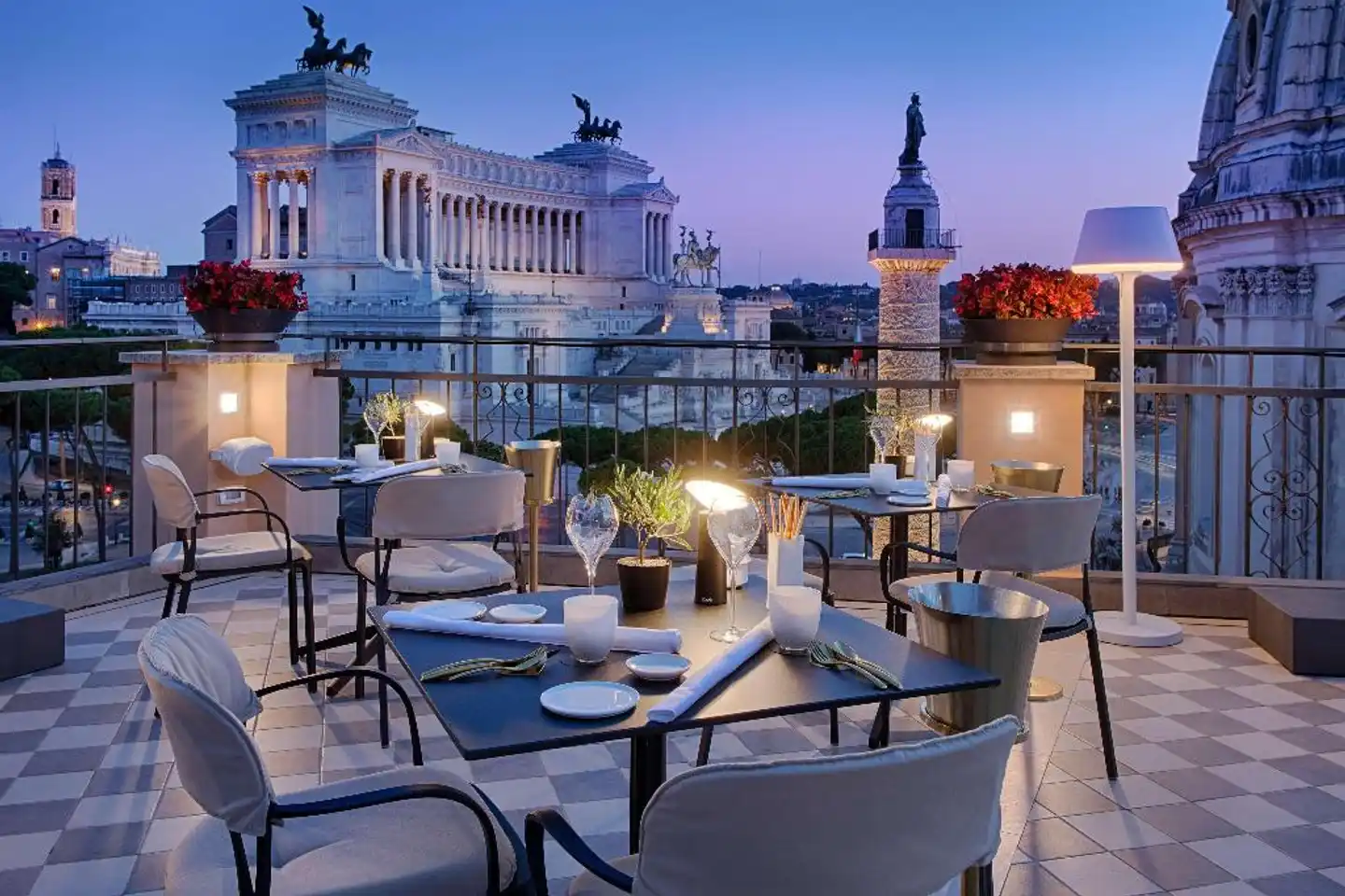 NH Collection Roma Fori Imperiali Terrasse