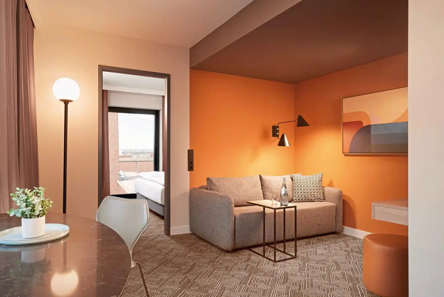 Adina Apartment Hotel Düsseldorf Wohnbeispiel
