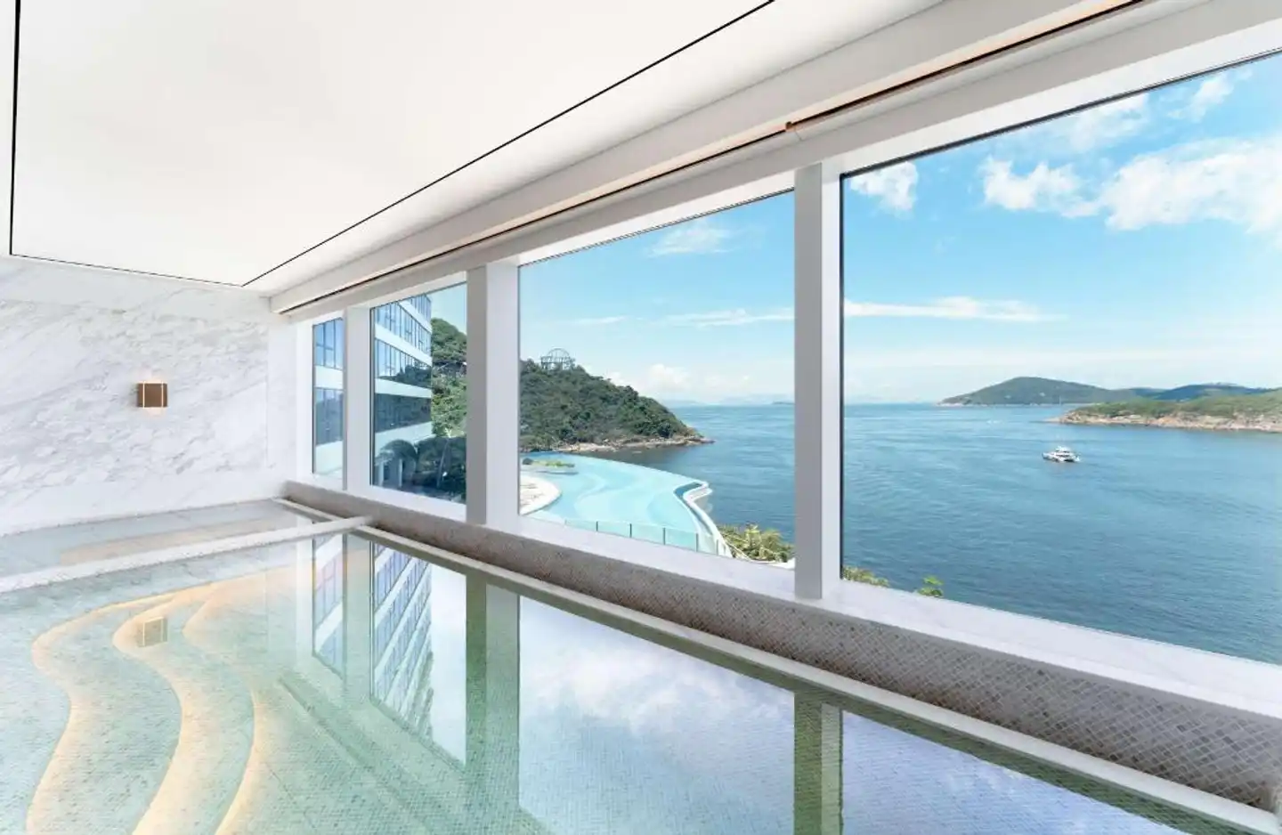 The Fullerton Ocean Park Hotel Hong Kong Hallenbad