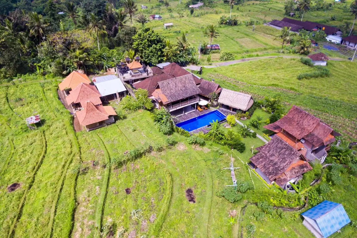 Kubu Sakian Villa Garten