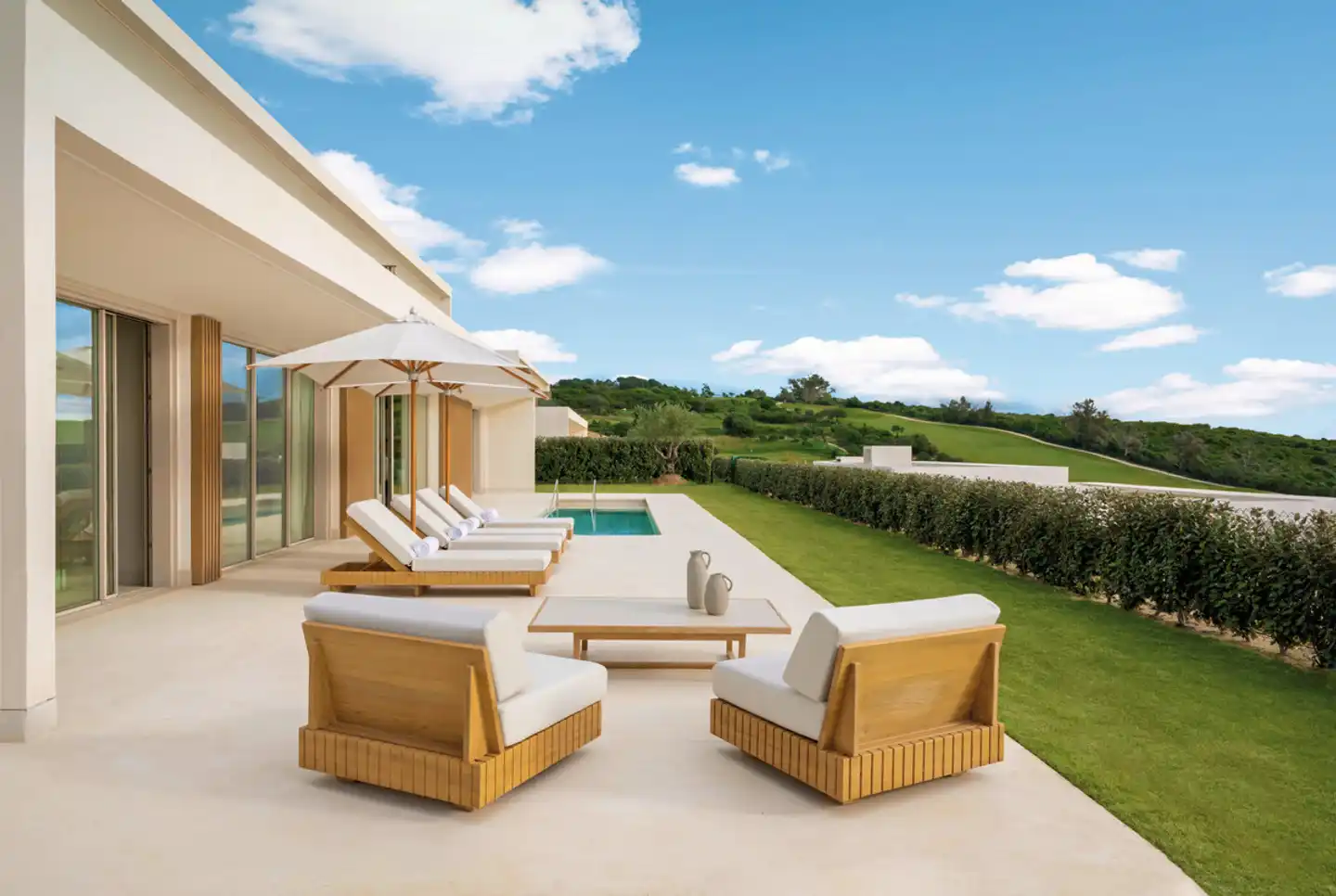 Fairmont La Hacienda Costa del Sol Terrasse