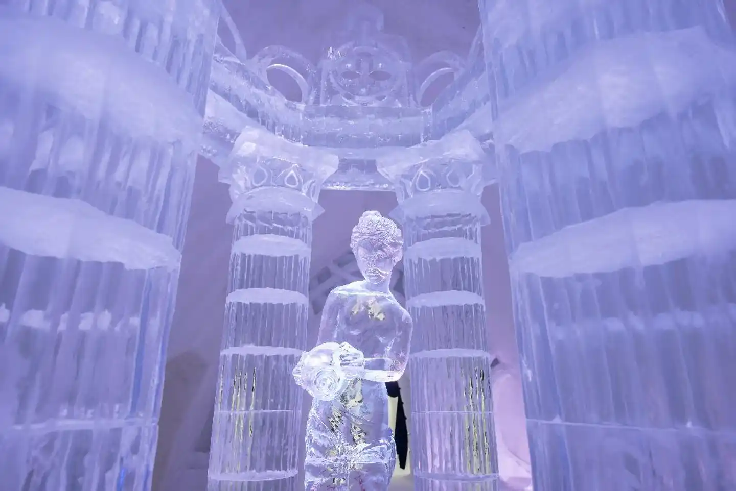 Hotel de Glace Personen