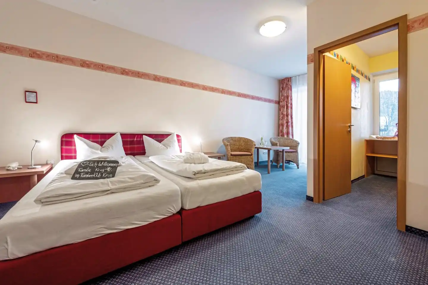 Mein Krug Familotel Fichtelgebirge Wohnbeispiel