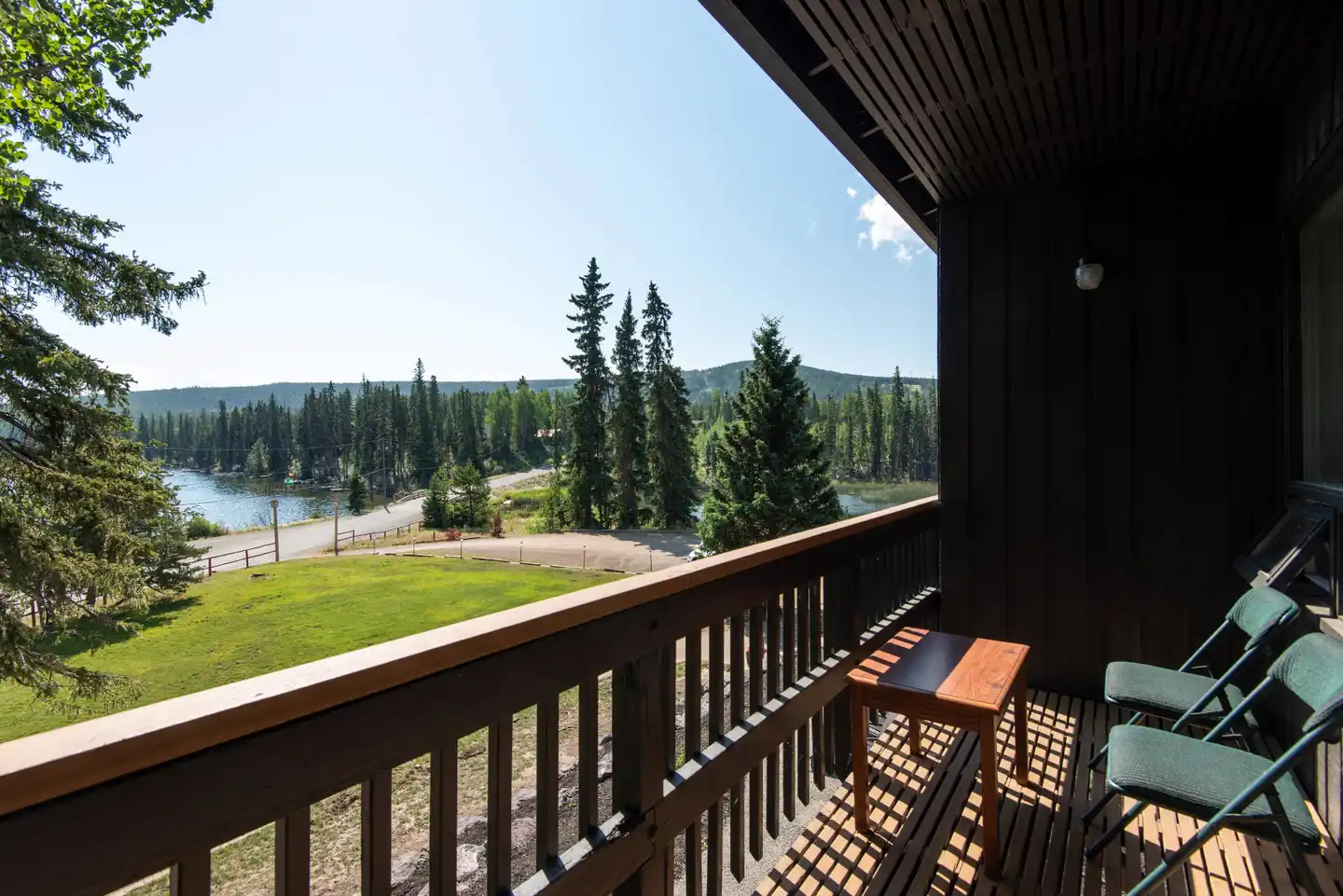 Lac Le Jeune Nature Resort Terrasse