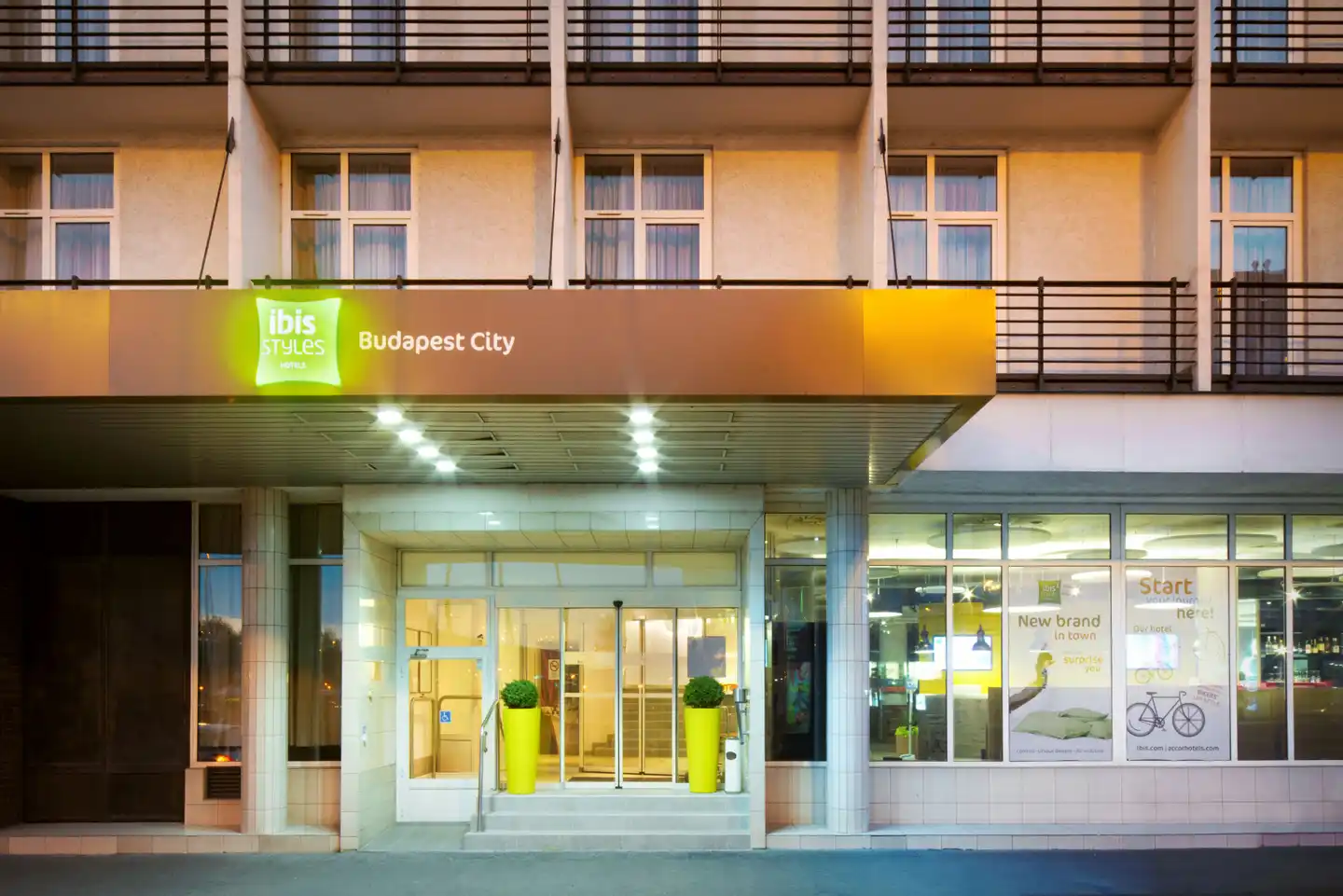 ibis Styles Budapest City Aussenansicht