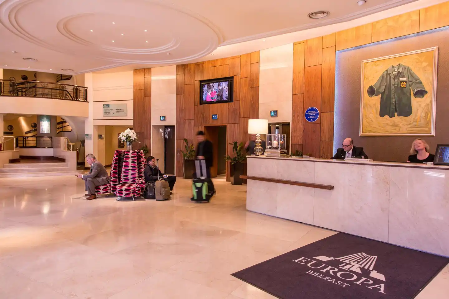 Europa Belfast Lobby