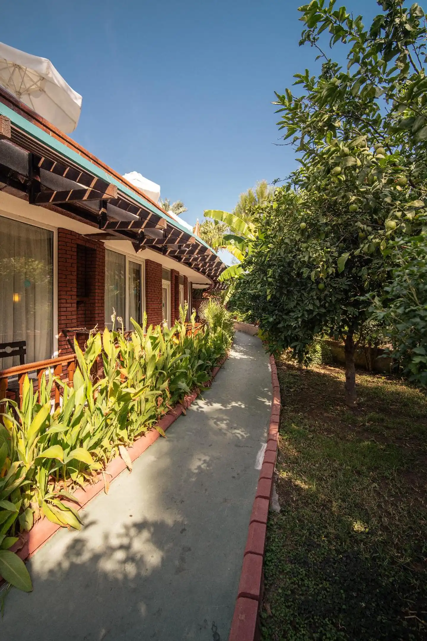 Zena Resort Hotel Garten