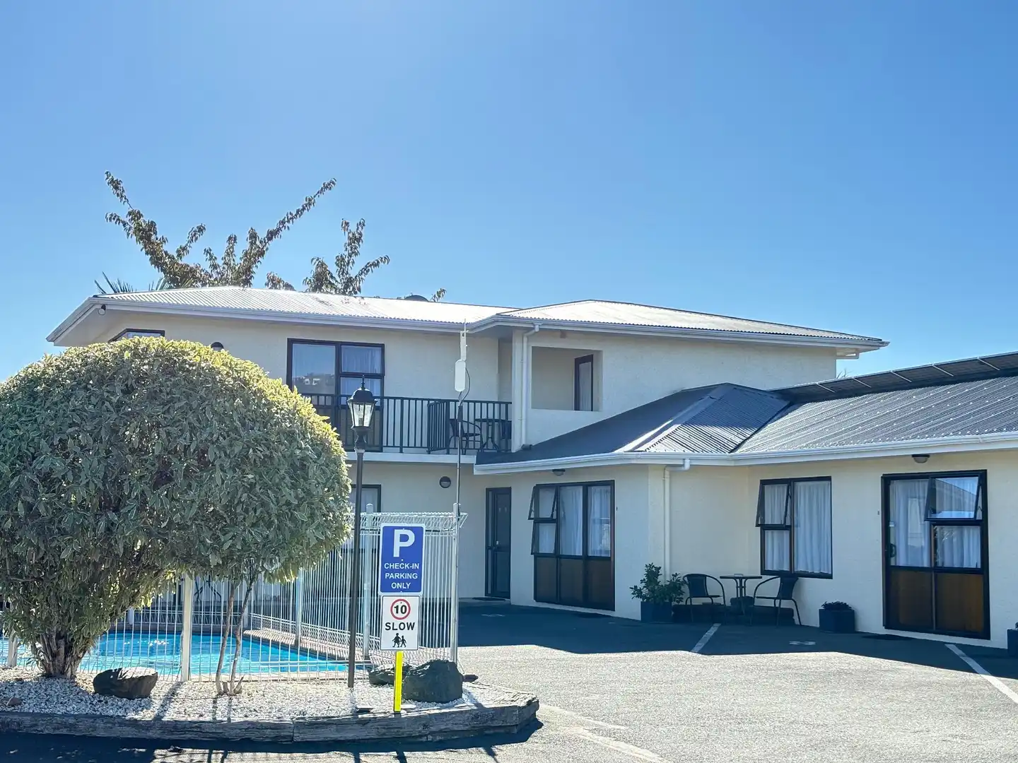 Arcadia Motel Aussenansicht