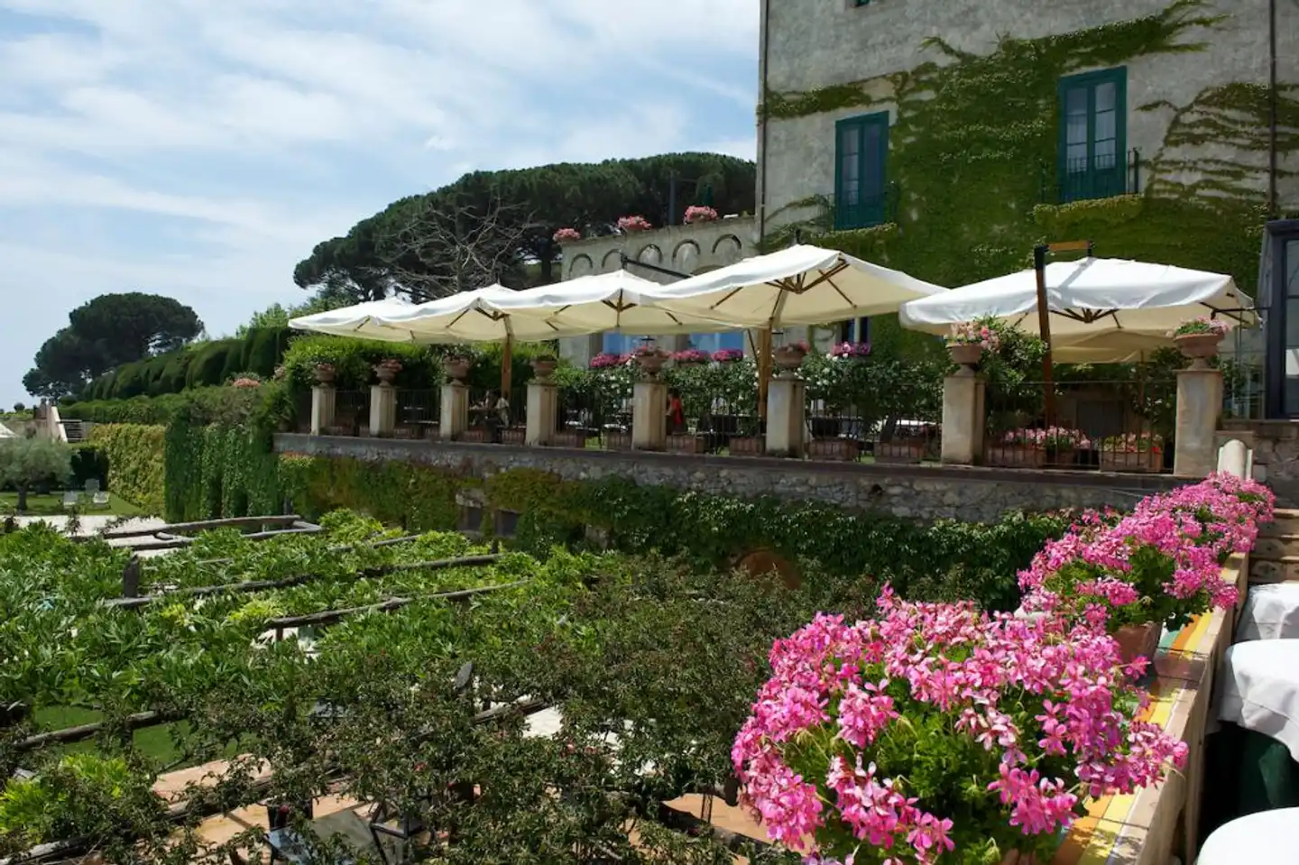 Villa Cimbrone Garten