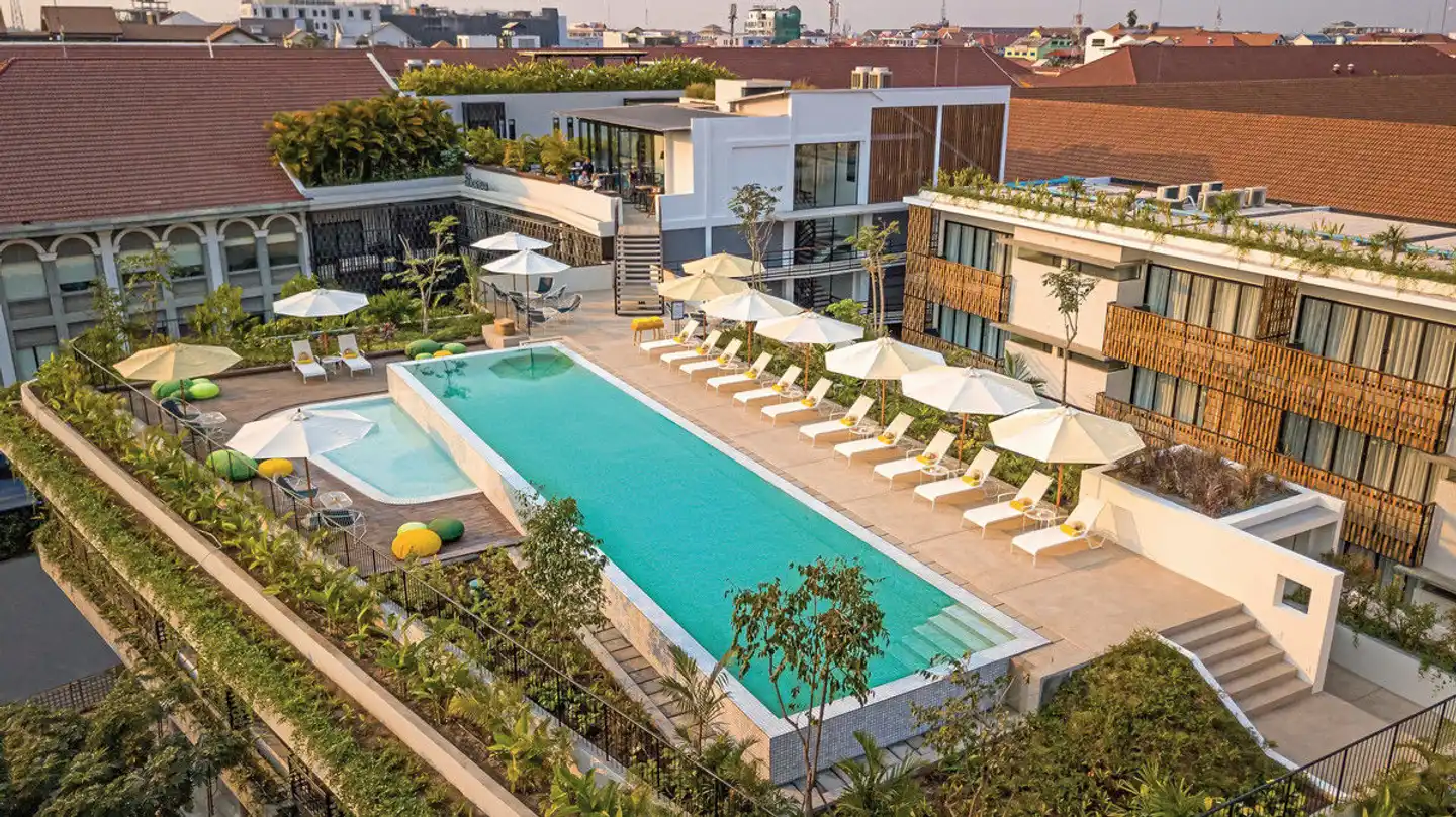 The Aviary Hotel Pool