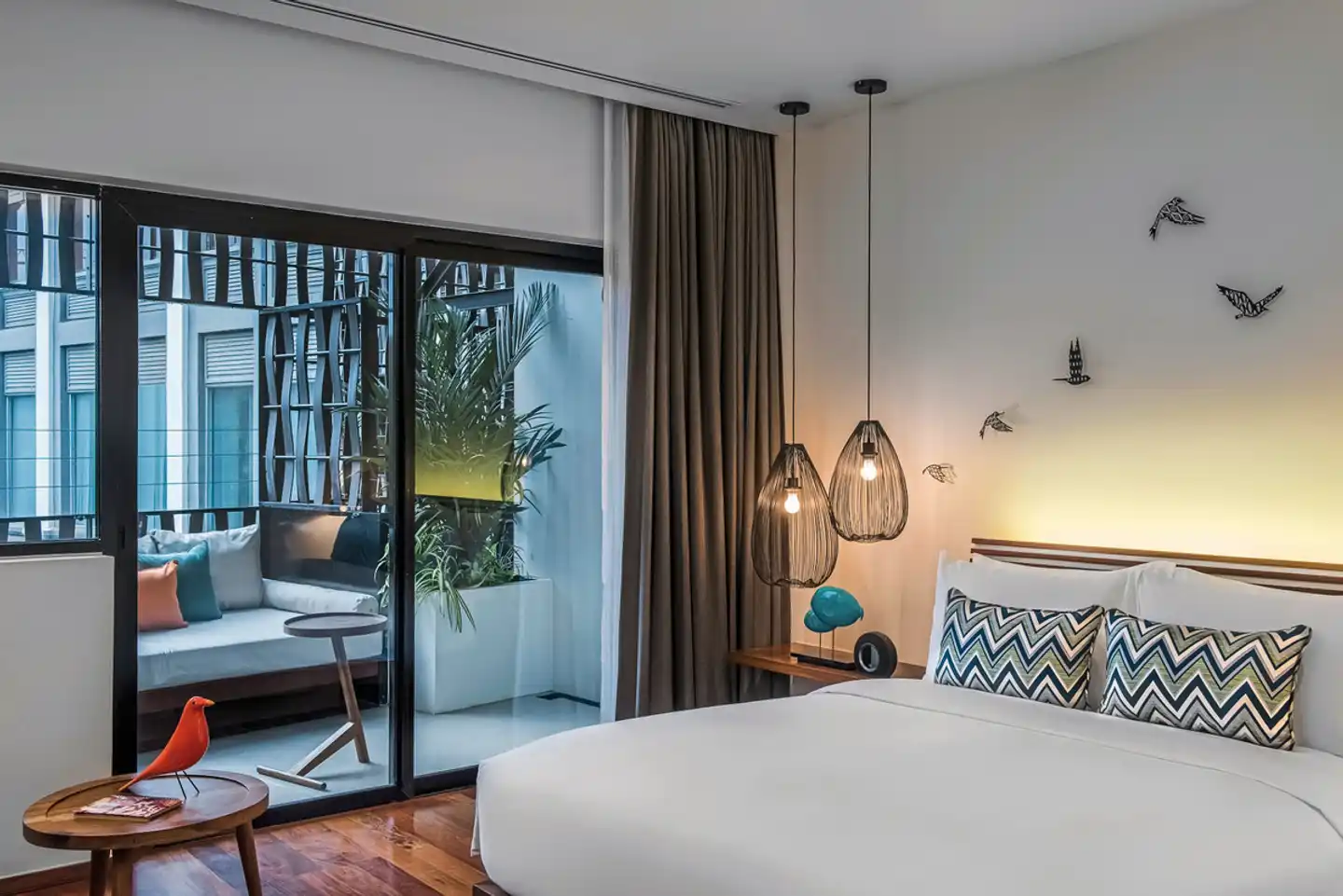 The Aviary Hotel Wohnbeispiel