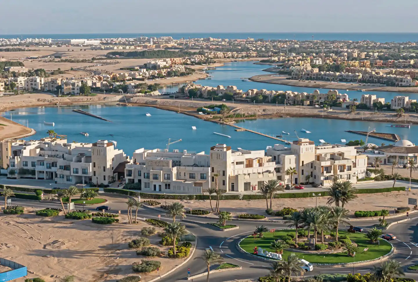 Creek Hotel & Residences El Gouna Landschaft