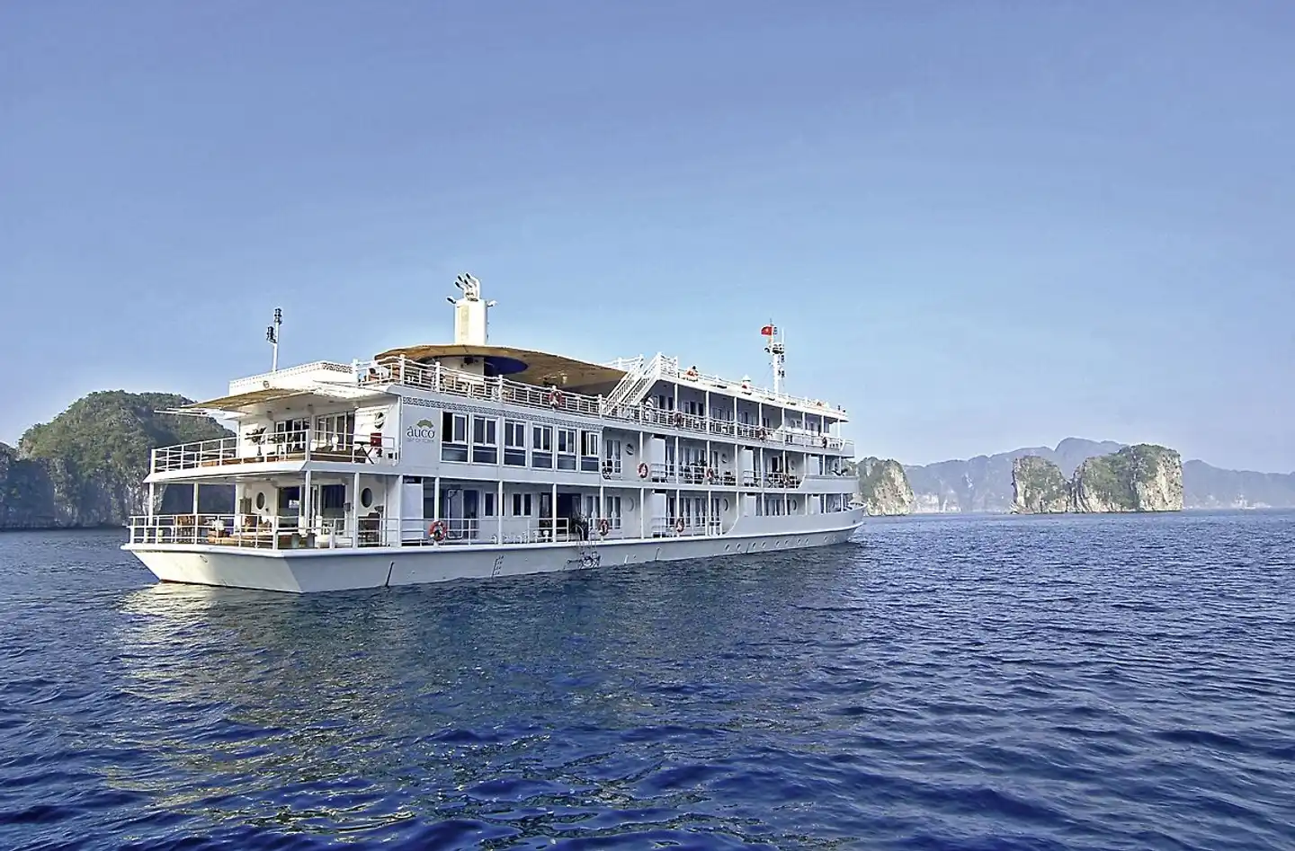 Halong Bucht für Genießer (1 Nacht) Aussenansicht
