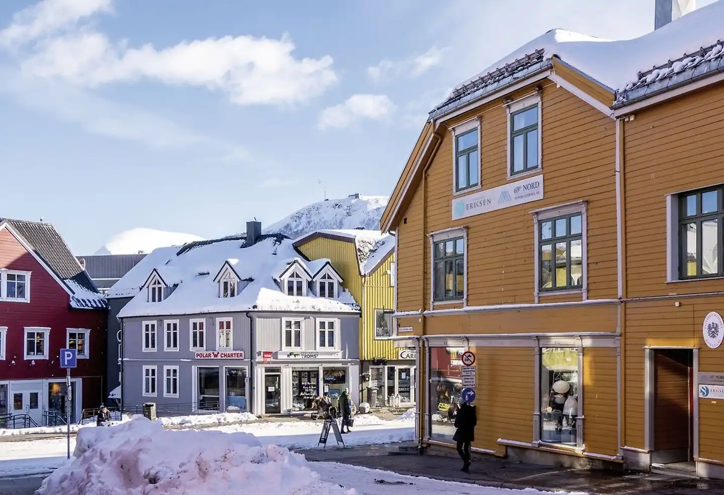 Polarlichtmetropole Tromsø Aussenansicht