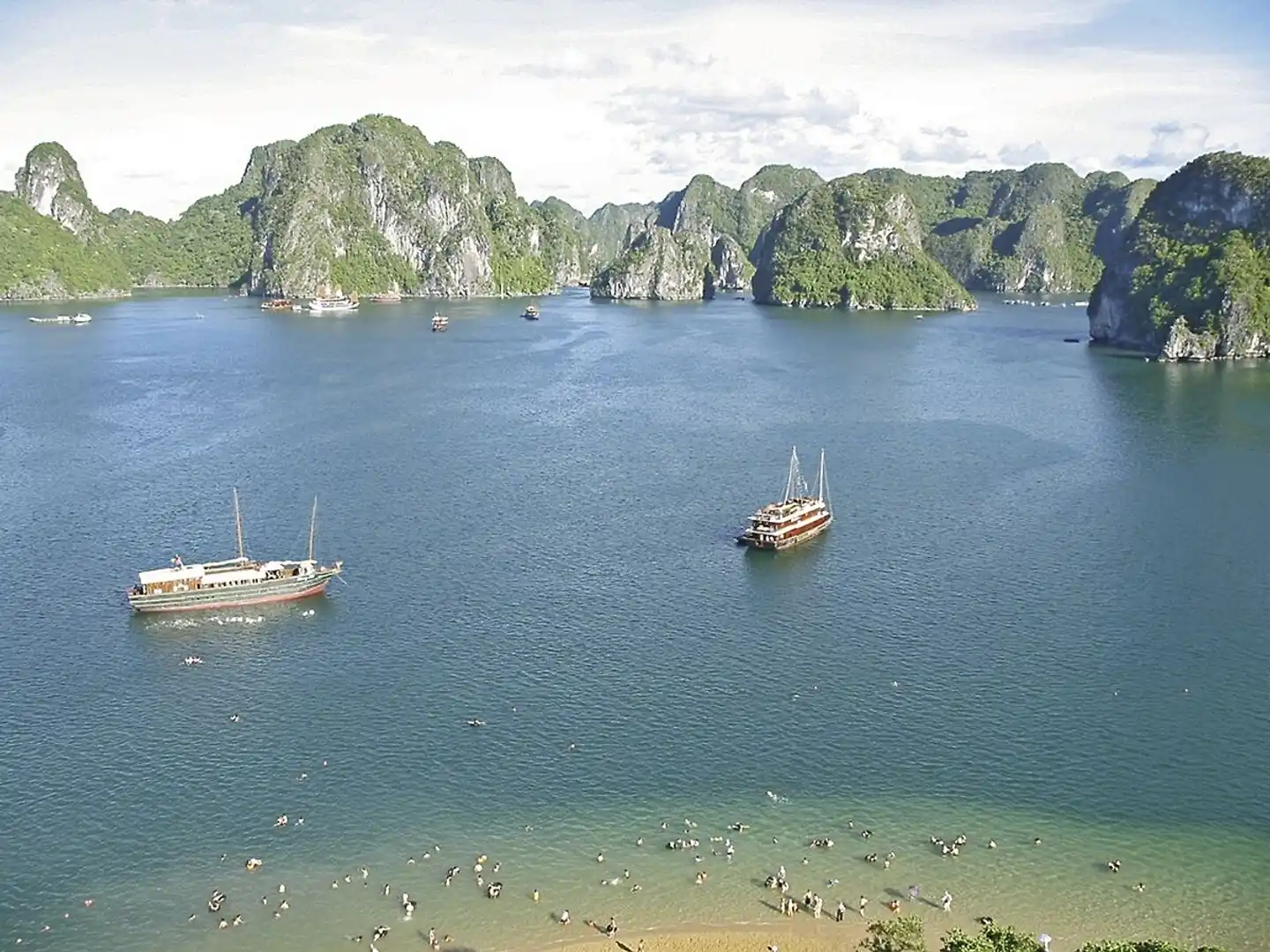 Halong Bucht für Genießer (1 Nacht) Landschaft