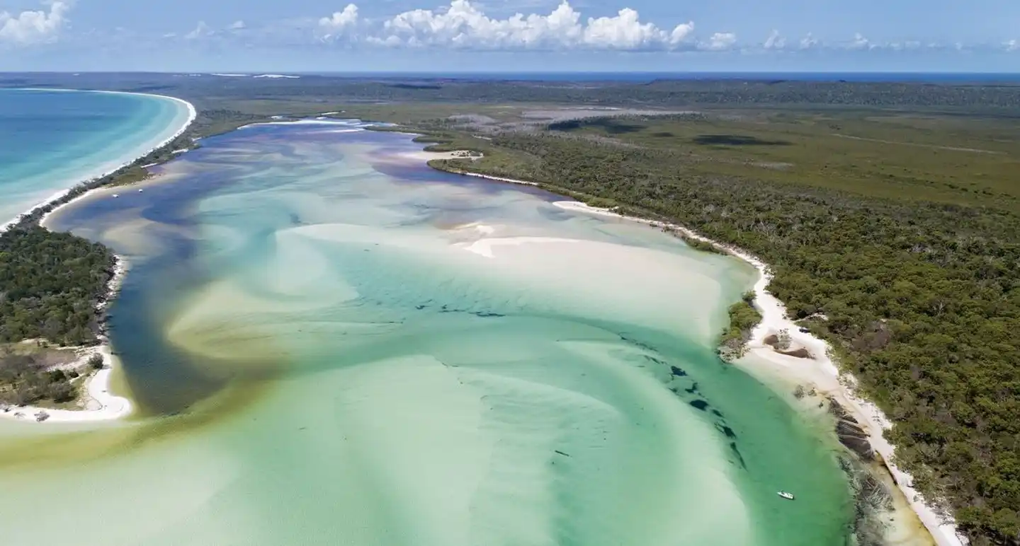 Kontrastreiches Australien Landschaft