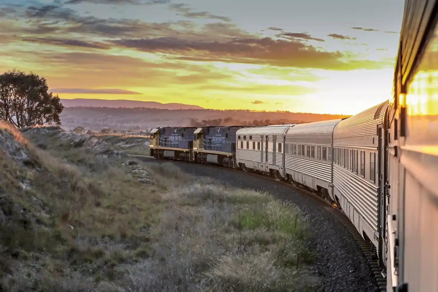 Indian Pacific  Adelaide - Sydney Landschaft