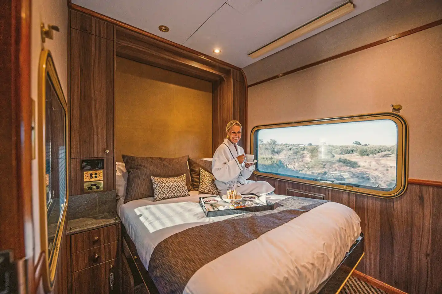 Indian Pacific  Adelaide - Sydney Wohnbeispiel