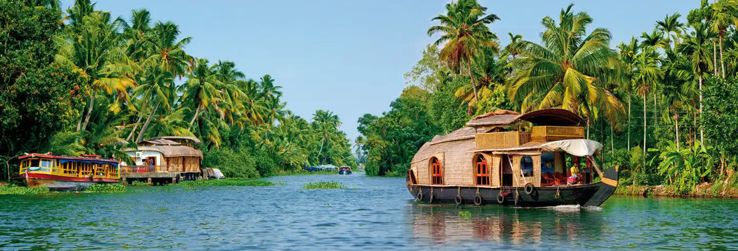 Kerala zum Verweilen Landschaft