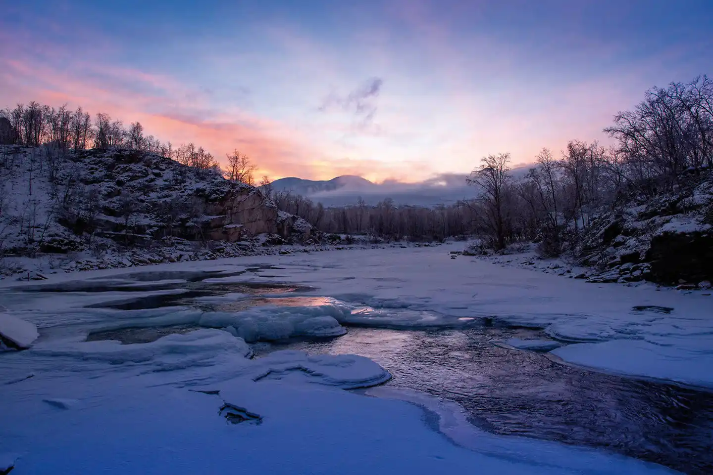 Abisko & ICEHOTEL - Das pure Nordlichtabenteuer Landschaft