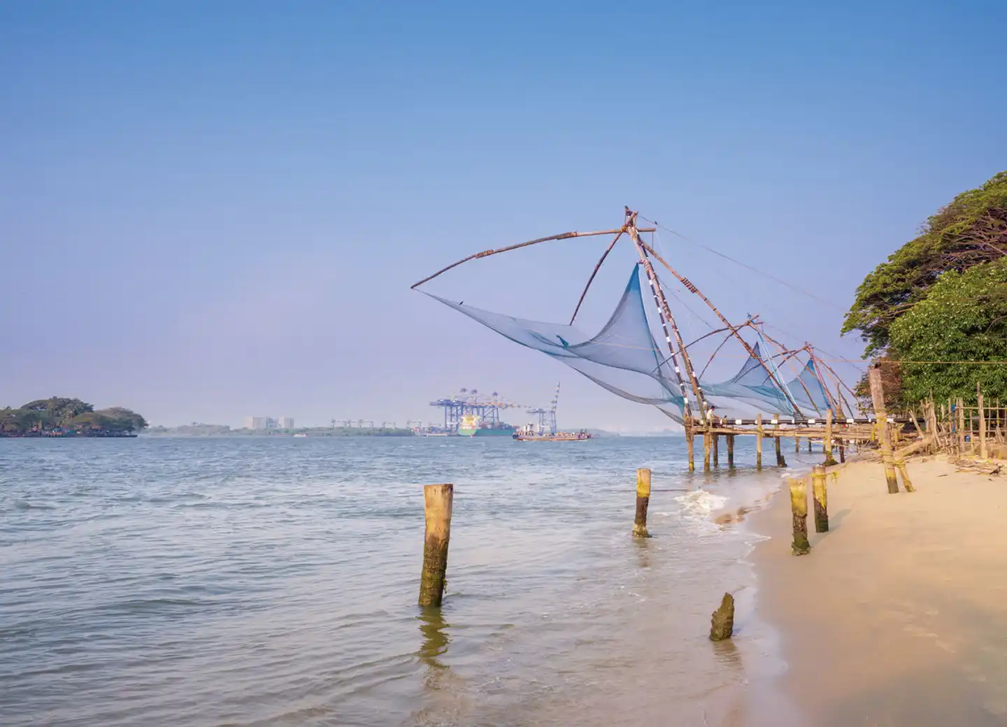 Kerala zum Verweilen Strand