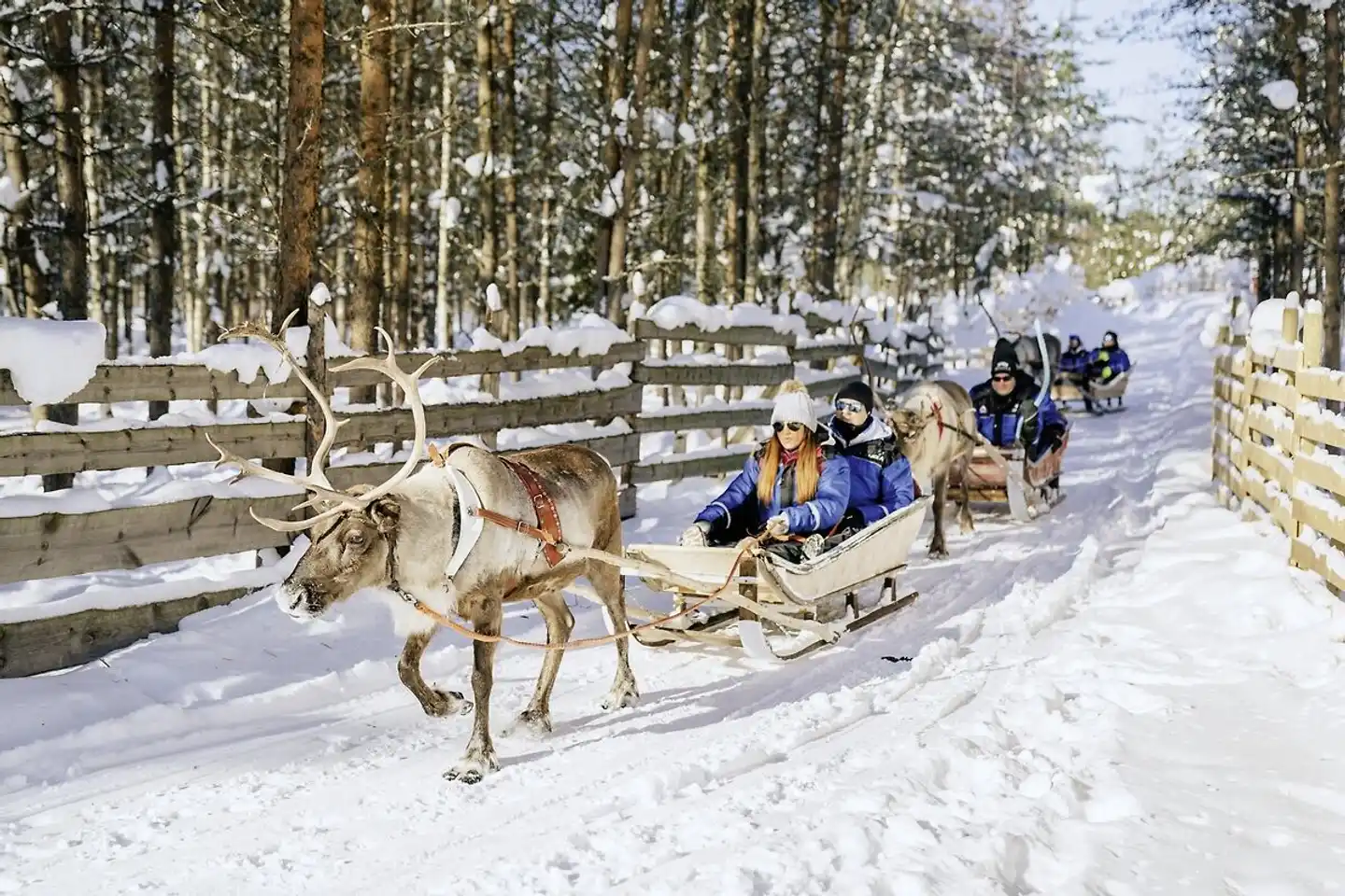 Polarkreismetropole Rovaniemi im Aurora Cabin Sport und Entertainment