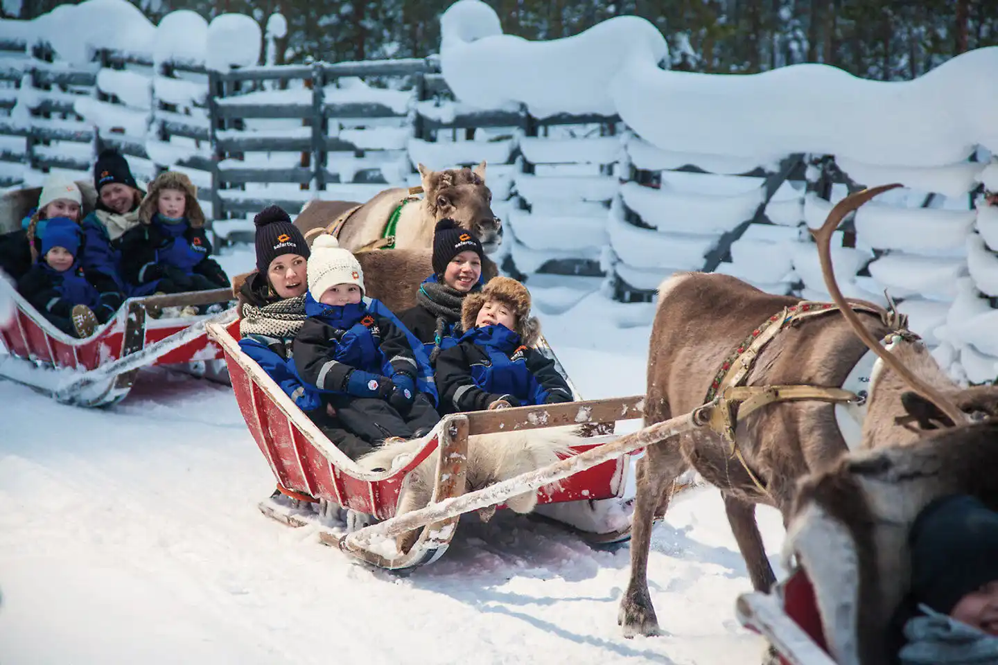 Hausbesuch beim Weihnachtsmann Sport und Entertainment