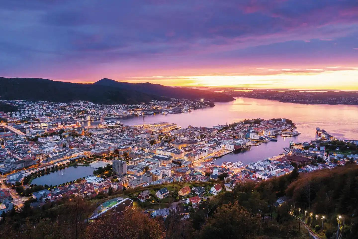 Anreisepaket Havila Voyages Landschaft