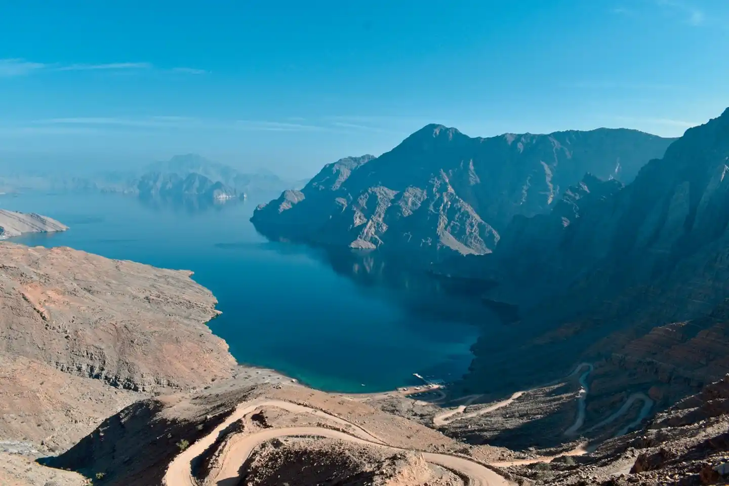 Geheimnisvolles Musandam ab Muscat/bis Dubai Landschaft