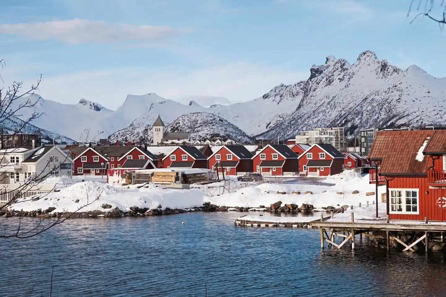 Polarlichtabenteuer Lofoten und Vesterålen Landschaft