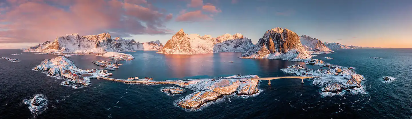 Polarlichtabenteuer Lofoten und Vesterålen Landschaft