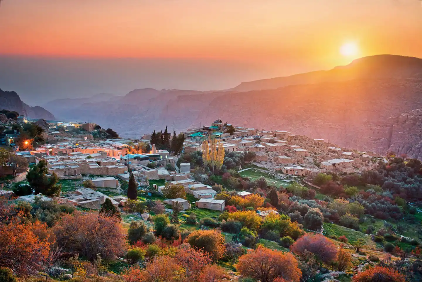 Jordanien: Mosaike, Felsenstätte und heilendes Wasser Landschaft
