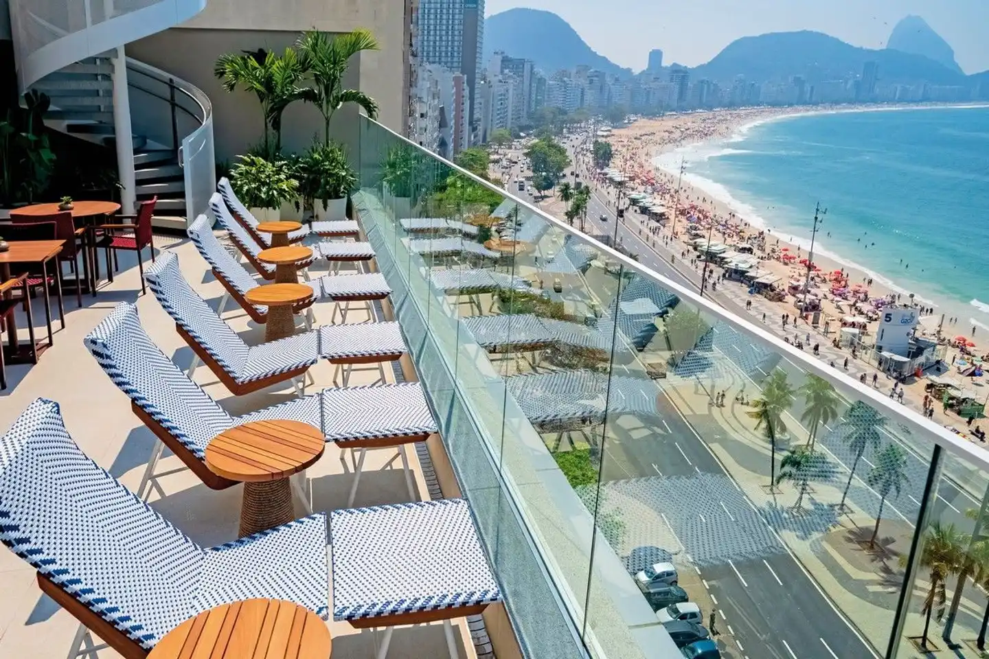 Winnersparade Rio de Janeiro Grand Mercure Terrasse