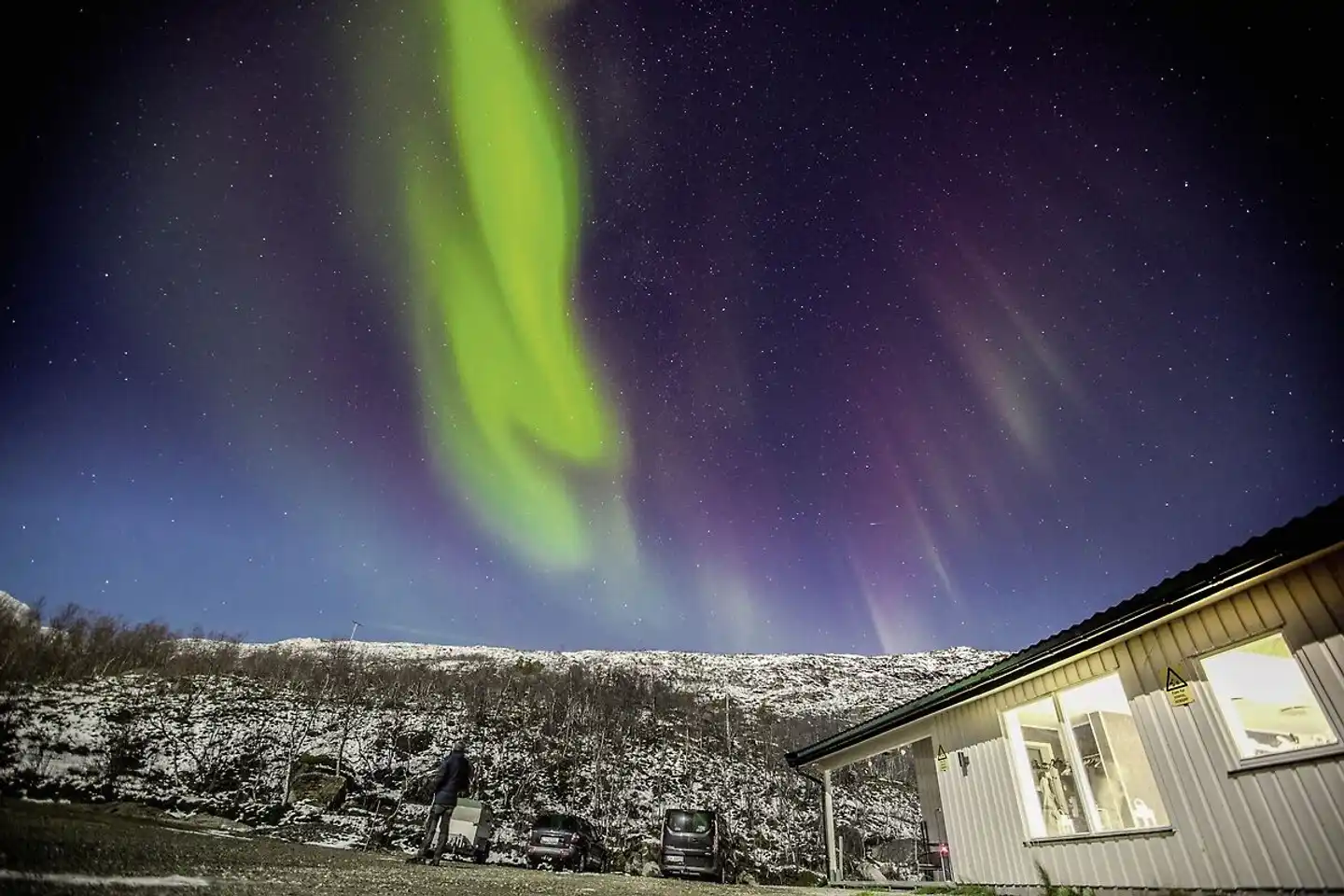Winterabenteuer in der Arctic Panorama Lodge Landschaft