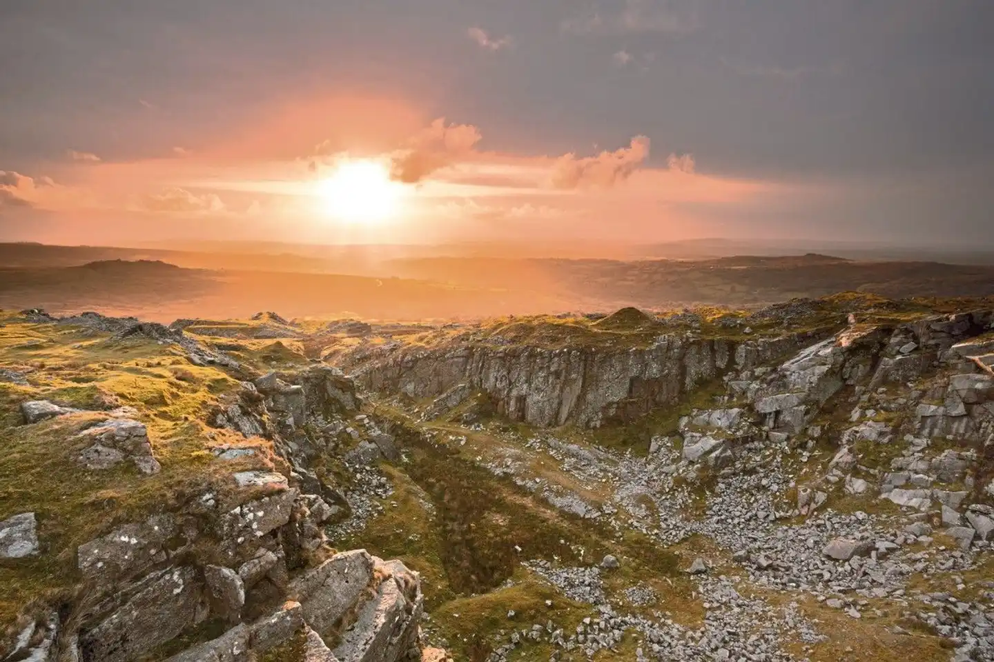 Bezauberndes Südengland Landschaft