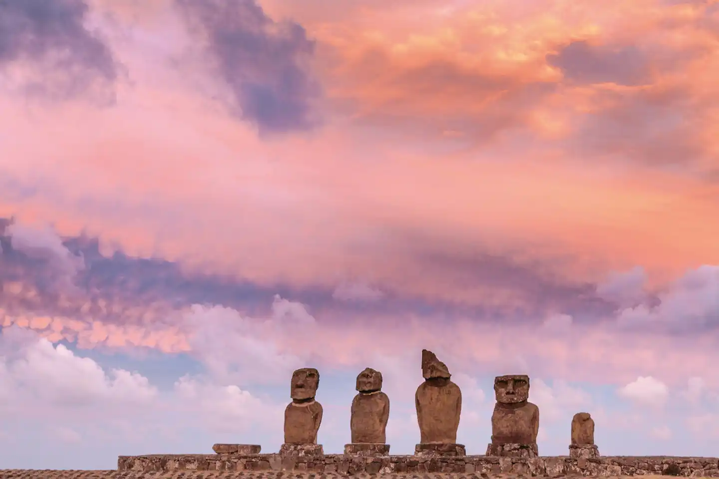 Auf den Spuren der Rapa Nui Strand
