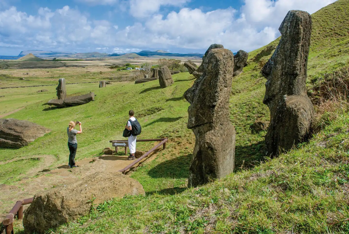 Auf den Spuren der Rapa Nui Landschaft