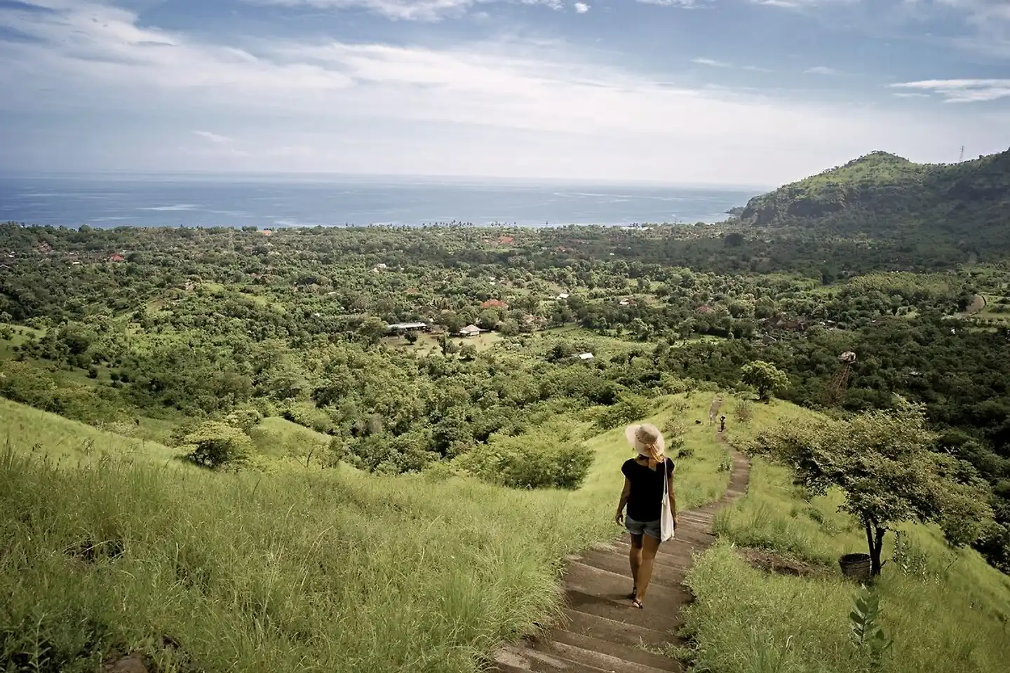 Bali zum Entschleunigen Landschaft