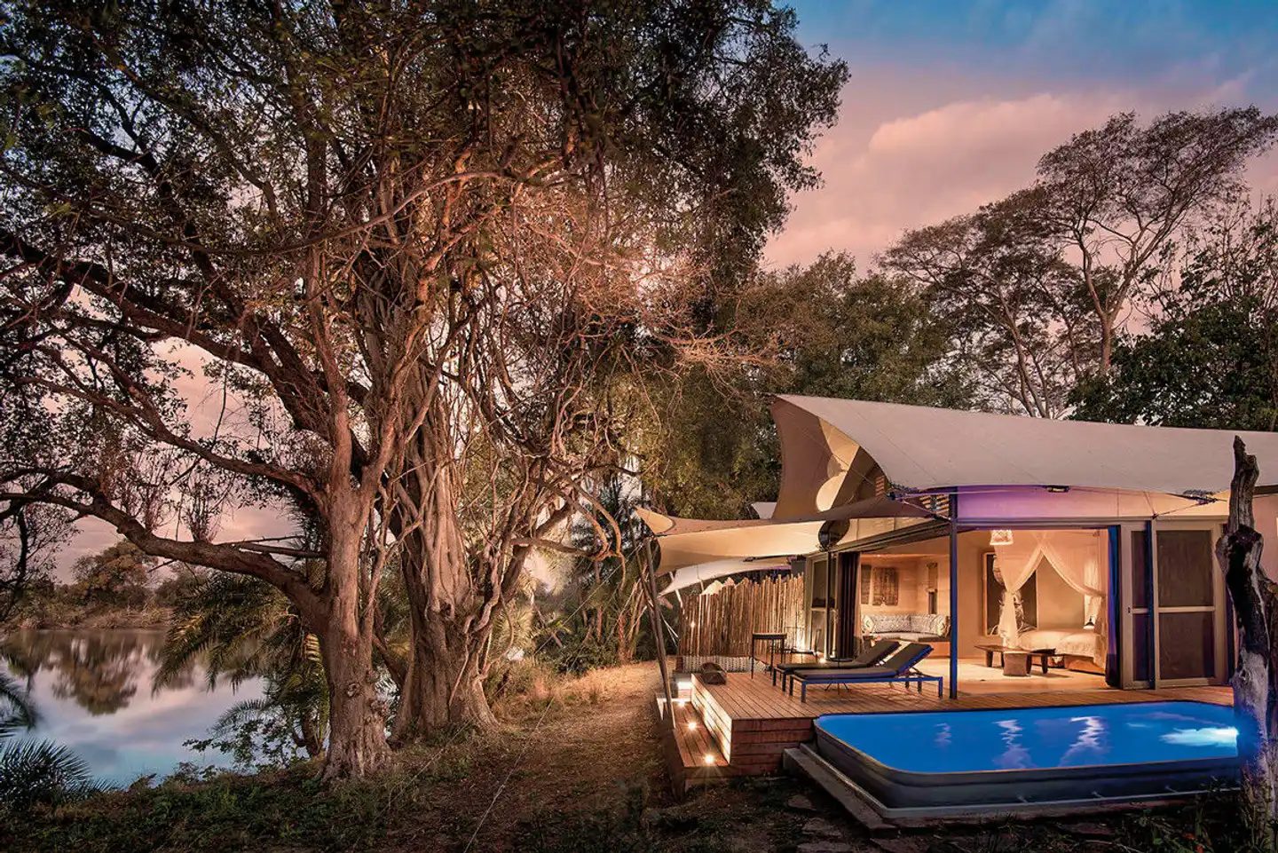 Safari Highlights im Herzen Afrikas Aussenansicht