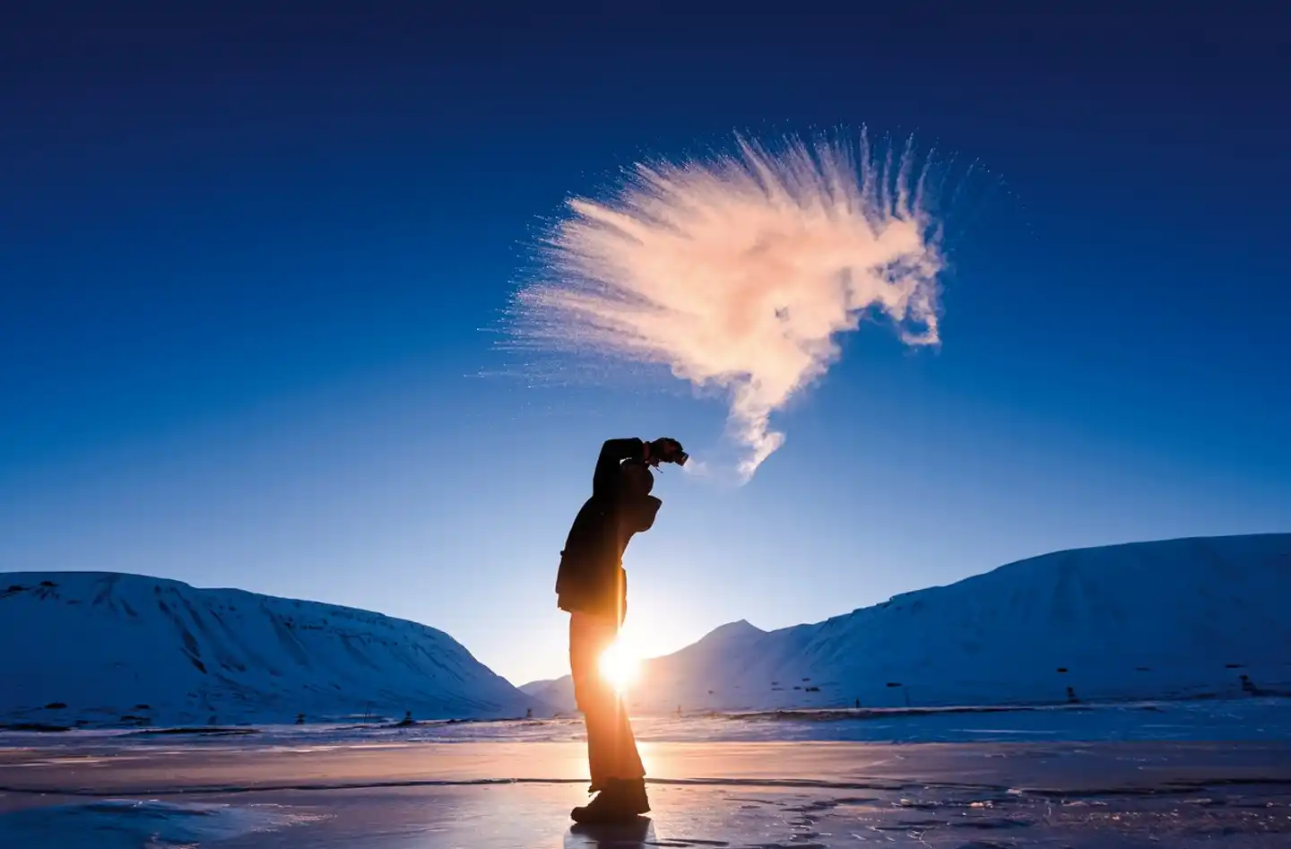 Naturwunder Spitzbergen Personen