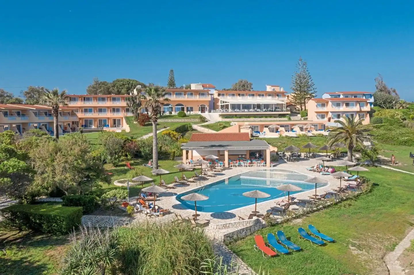 Ibiscus Hotel Corfu Pool