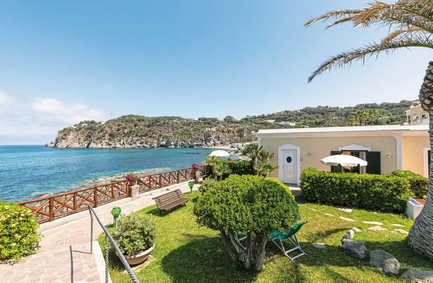 Hotel Terme Tritone Garten